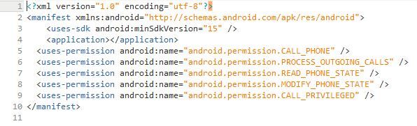 Android implementation